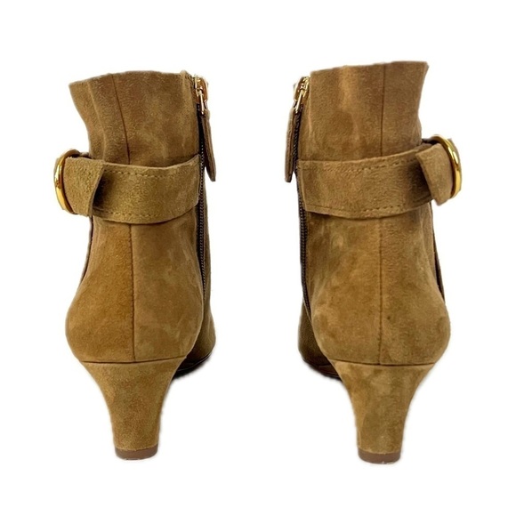 Nine West Jabali Brown Ankle Booties - Size 7.5 - Picture 5 of 10